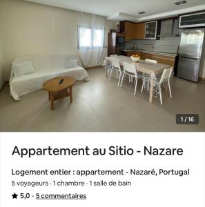 Apartamento na Nazaré sitio