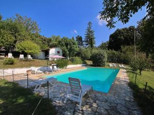 Attractive apartment in old farmhouse on the estate with pool