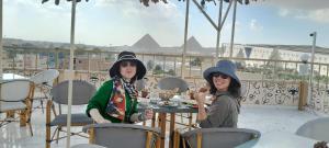 Topview Pyramids And Museum