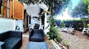 Apartamento bajo 2 dormitorios en Veramar 2 con jardín