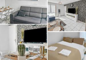 Appartement moderne avec Wi-Fi et Balcon