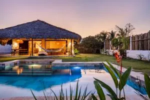 Villa Dodô Barrinha de baixo Prea Kite point com café da manha - Aranaú