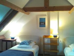 Maisons de vacances Maison soignee 800m port et plage, Le Palais, 2 ch, jardin, Wi-Fi, TV, proche commodites - FR-1-418-218 : photos des chambres
