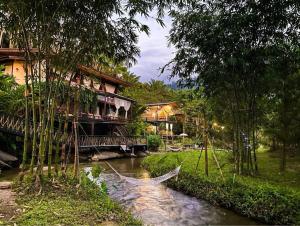 ห้องลานเคียงดาว บ้านสวนสราญชล