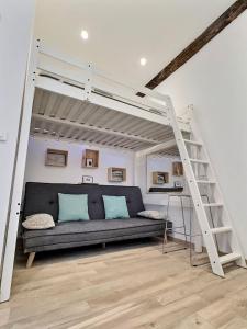 Appartements WonderHost, joli studio renove vers boulevard des Pyrenees : photos des chambres