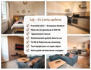 Appartements Ecrin Moderne : photos des chambres