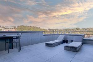 Apartments in Kaunas city centre with Jacuzzi bath