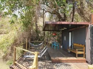 Container Beija-Flor com SPA e Cachoeira - 多拉杜