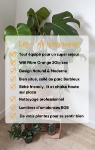 Appartements Le cosy botanique : photos des chambres