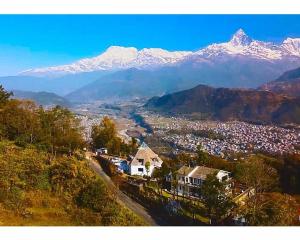 Ghost Villa Pokhara with mountain view 20mins from main area