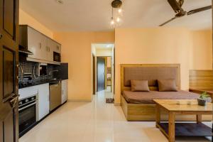 2 bhk apartment with paddy field view