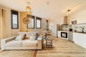 Oasis T2 avec terrasse en bord de mer - 厄唐萨雷