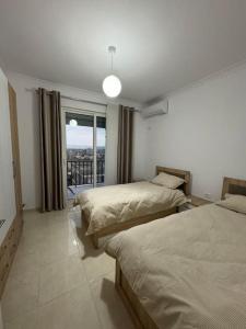 Modern apartment overlooking the city of Tirana