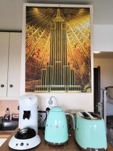 Studio cabine face piscine