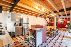 Maisons de vacances Couleur Patio, Loft Atypique, Sauna : photos des chambres