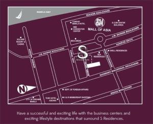 2 Bedroom near MOA S Residences