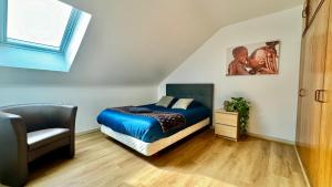 Appartements La Villa Patton : Chambre Double avec Salle de Bains Commune