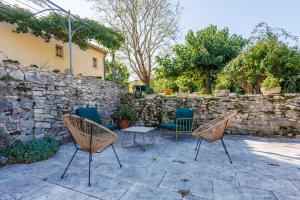 Maisons de vacances Le Viguier - Maison avec terrasse vue montagne : photos des chambres