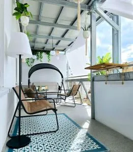 Urban Jungle Riesiger Balkon Parken Arbeitsplatz - Im Teller