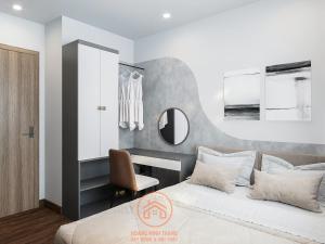 An apartment, city view with pool gym free, 5min from city