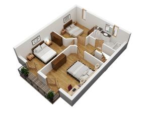 4BDR Alpine Chalet with Game room and Sunny terrace
