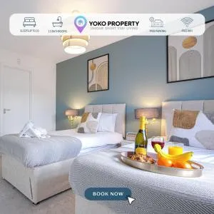 Glebe House - 5 Bedroom 3 Bathroom - Sleeps 10 - Driveway Parking, Fast Wifi, SmartTVs with SkyTV, Xbox and Netflix by Yoko Property - Wavendon