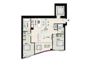 The Ocean - Beachfront 72F 3Bedroom Skyhome Ocean Views with Parking & Resort Facilities