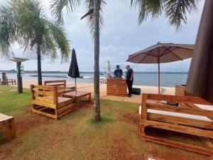 Flat casal Life Resort - 7 Minutos da Esplanada