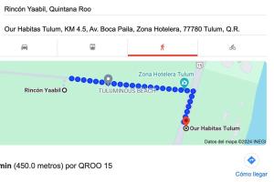 1BR con entrada gratuita club de playa hábitas