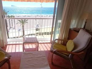APARTAMENTO ACAPULCO LUXE PISO 3 EN 1A LINEA PLAYA PONIENTE BENIDORM TOP VISTAS AL MAR ESPECTACULARES y DE LUXE CON ACCESO A PISCINA Y GARAJE PRIVADO