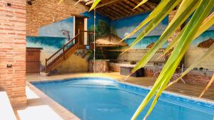 Maisons de vacances Studio Au Clos Saint Georges , piscine et Spa : photos des chambres