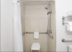 King Room with Mobility/Hearing Access and Roll-In Shower, Non-Smoking room in Magic Castle Inn & Suites Motel