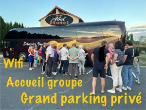 Hotels ABEL Hotel CHAMBRE ECONOMIQUE PARKING PRIVE WIFI : photos des chambres