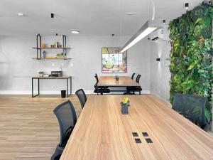 Studio Kitchen Modern Coworking Balcony