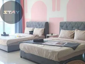 S21-13A Teega Family Cozy Suites Netflix BySTAY - Kampong Baharu