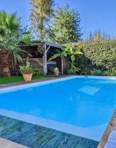 Villa piscine chauffée & jacuzzi - Saubion