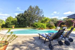Alghero Villa Rujia with garden and pool