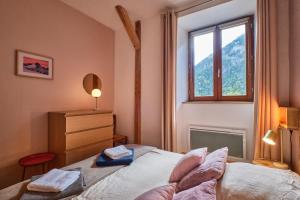Maisons de vacances Jacuzzi Sauna Terrasse Venosc : photos des chambres