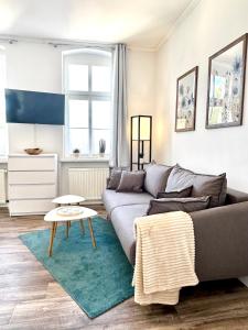 Ferienwohnung am Harz mit Küche, Balkon, Waschmaschine, Parkplatz mit Wallbox