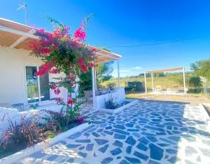 Peaceful Cottage House By The Sea - Private Garden - Agios Avgoustinos