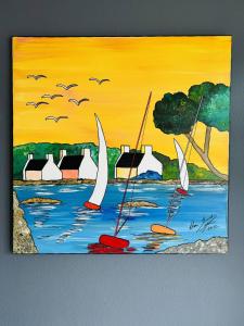 3 pièces plein centre, parking, 400m plage