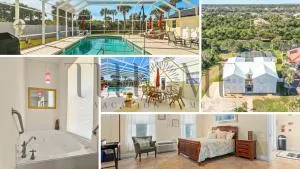 Flagler Beach Bed and Breakfast Pool jaccuzzi Suite - Flagler Beach