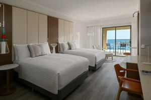 Deluxe Sea View Room, 2 Queen Beds with Balcony room in Malta Marriott Hotel & Spa