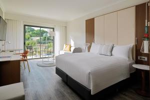 Superior Room,1 King Size Bed, City View with Balcony room in Malta Marriott Hotel & Spa