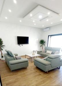 Villa avec piscine, 3 suites, 6lits, à 3min de la plage