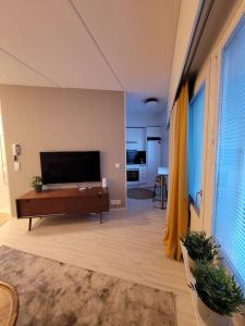 Yksiö keskustasta saunalla