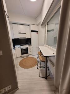 Yksiö keskustasta saunalla