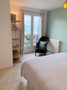 Maisons de vacances Le Mistral, vue mer a 5min de Trouville Deauville : photos des chambres