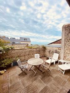 Maisons de vacances Le Mistral, vue mer a 5min de Trouville Deauville : photos des chambres