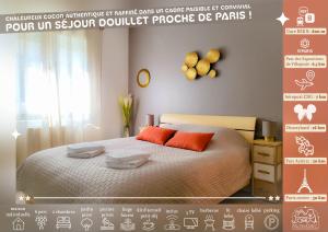 Gîte Unique Le Caijonet proche de Disneyland, Aeroport CDG, Paris